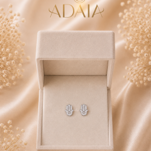 Mano de Fatima con Zircones