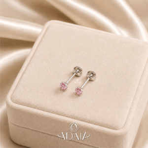 Zircon Rosa 4 Puntas 1.5mm