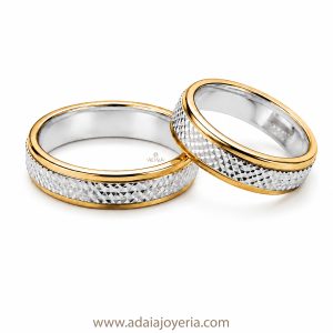 Diamantados Plata con Oro II
