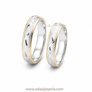 Diamantados Plata con Oro