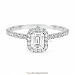 Anillo Corte Esmeralda